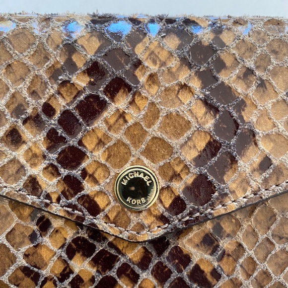 Michael Kors Snakeskin Clutch - Picture 3 of 8
